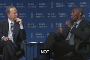 科比采访名场面：把时间浪费在怀疑自己是否会成功上是毫无意义的